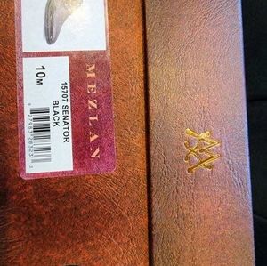 Mezlan 15707 Senator Black 10M men dress shoe